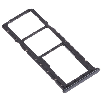 SIM Card Tray + SIM Card Tray + Micro SD Card Tray for Huawei Y7 (2018) (Black)-garmade.com