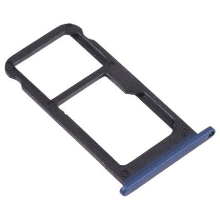 SIM Card Tray + SIM Card Tray / Micro SD Card Tray for Honor Play(Blue)-garmade.com