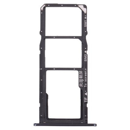 SIM Card Tray + SIM Card Tray + Micro SD Card Tray for Huawei Y6 (2018) (Black)-garmade.com