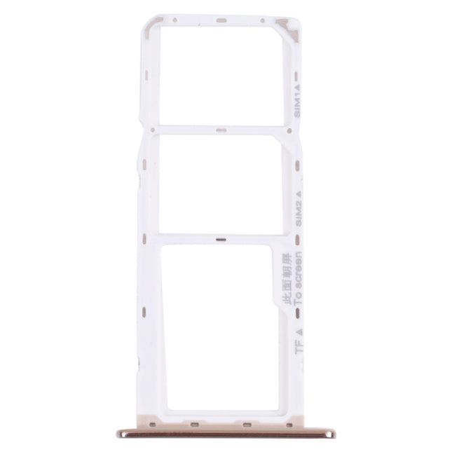 SIM Card Tray + SIM Card Tray + Micro SD Card Tray for Honor 7A Pro (Silver)-garmade.com