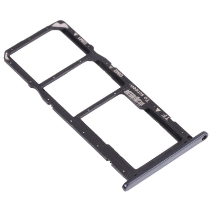 SIM Card Tray + SIM Card Tray + Micro SD Card Tray for Huawei Enjoy 8e (Black)-garmade.com