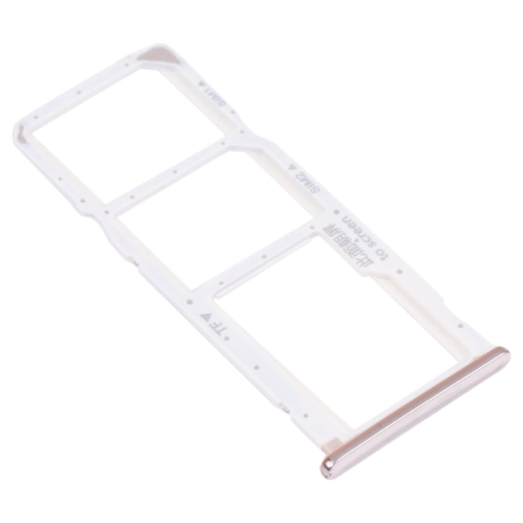 SIM Card Tray + SIM Card Tray + Micro SD Card Tray for Huawei Nova 2 Lite / Y7 Prime (2018) (Silver)-garmade.com