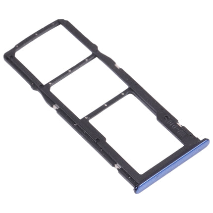 SIM Card Tray + SIM Card Tray + Micro SD Card Tray for Huawei Y7 Pro 2018 (Blue)-garmade.com
