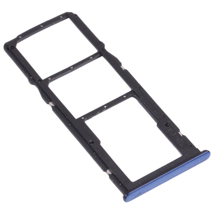 SIM Card Tray + SIM Card Tray + Micro SD Card Tray for Huawei Enjoy 8 (Blue)-garmade.com