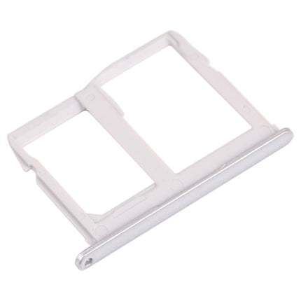 Nano SIM Card Tray + Micro SD Card Tray for LG K31 LM-K300Q, LMK300, LGL355DL (Silver)-garmade.com