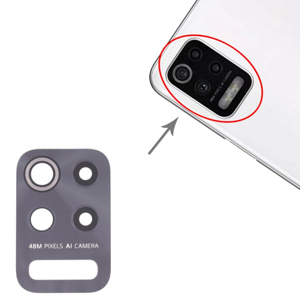 10 PCS Back Camera Lens for LG Q52 / K62-garmade.com