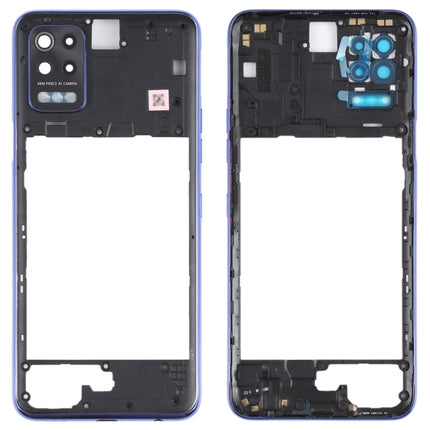 Middle Frame Bezel Plate for LG Q52 / K62 (Blue)-garmade.com