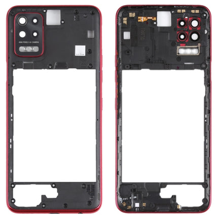 Middle Frame Bezel Plate for LG Q52 / K62 (Red)-garmade.com