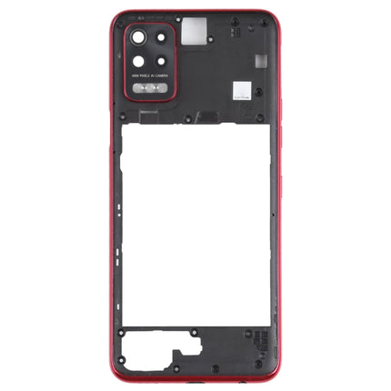 Middle Frame Bezel Plate for LG Q52 / K62 (Red)-garmade.com