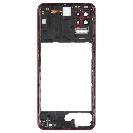 Middle Frame Bezel Plate for LG Q52 / K62 (Red)-garmade.com