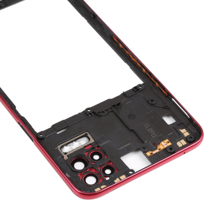 Middle Frame Bezel Plate for LG Q52 / K62 (Red)-garmade.com