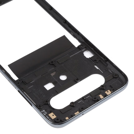 Middle Frame Bezel Plate for LG K61 LMQ630EAW, LM-Q630EAW, LM-Q630 (Black)-garmade.com