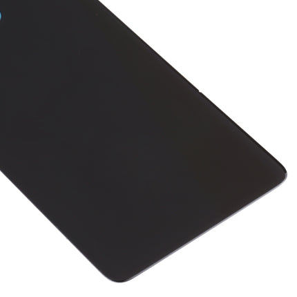 For Alcatel 3X 2020 5061 5061K 5061U Glass Battery Back Cover (Black)-garmade.com
