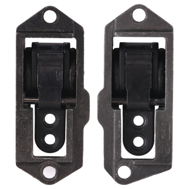 1 Pair Hinge Kickstand Connector Shaft for Microsoft Surface Pro 5 / Pro 6 / Pro 7 (Black)-garmade.com
