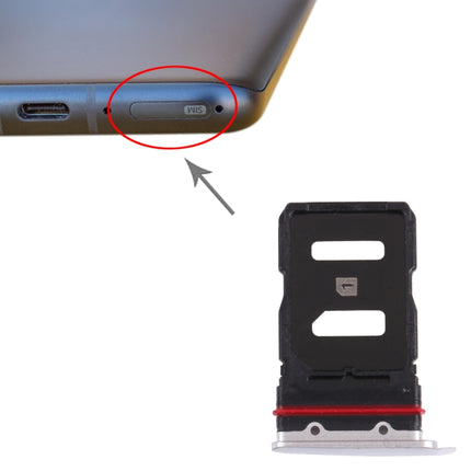 SIM Card Tray + SIM Card Tray for Asus Zenfone 8 ZS590KS (Silver)-garmade.com