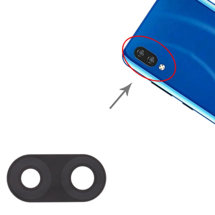 10 PCS Back Camera Lens for ZTE Blade A5 (2020)-garmade.com