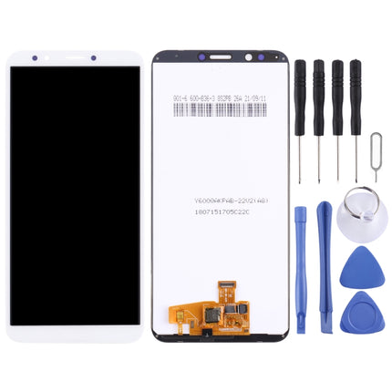 OEM LCD Screen for Huawei Y7 Pro 2018 with Digitizer Full Assembly(White)-garmade.com