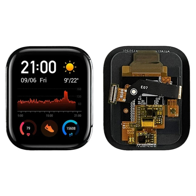 LCD Screen and Digitizer Full Assembly for Huami Amazfit GTS A1913 A1914-garmade.com