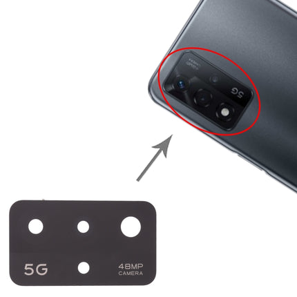 For OPPO A93s 5G PFGM00 10pcs Back Camera Lens-garmade.com