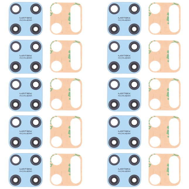 For OPPO Realme C25Y RMX3265, RMX3268 10pcs Back Camera Lens-garmade.com