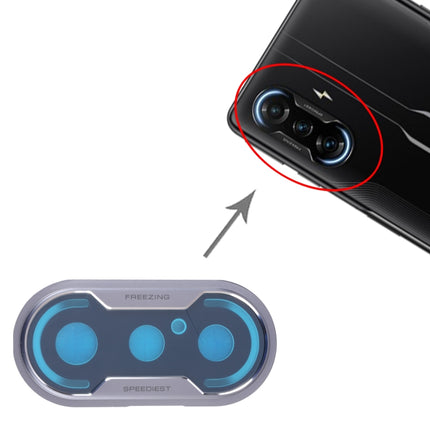 Back Camera Lens Frame for Xiaomi Redmi K40 Gaming / Poco F3 GT M2012K10C, M2104K10AC(Silver)-garmade.com