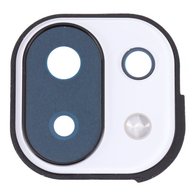 Back Camera Lens Frame for Xiaomi Mi 11 Lite/11 Lite 5G NE(White)-garmade.com