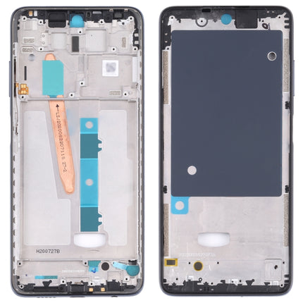 Original Middle Frame Bezel Plate for Xiaomi Poco X3 (Black)-garmade.com