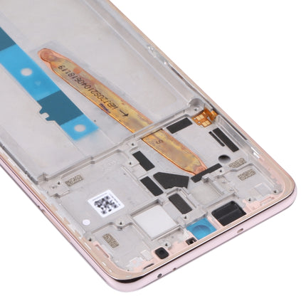 Original Middle Frame Bezel Plate for Xiaomi Poco X3 (Gold)-garmade.com