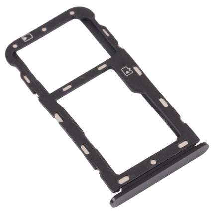 SIM Card Tray + Micro SD Card Tray for ZTE Blade V9 (Grey)-garmade.com