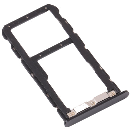 SIM Card Tray + Micro SD Card Tray for ZTE Blade V9 (Grey)-garmade.com