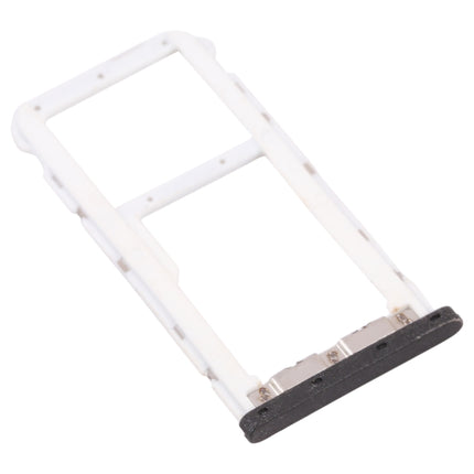 SIM Card Tray + SIM Card Tray / Micro SD Card Tray for ZTE Blade V9 Vita (Black)-garmade.com