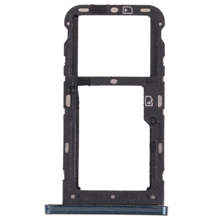 SIM Card Tray + SIM Card Tray / Micro SD Card Tray for ZTE Blade V10 Vita (Green)-garmade.com