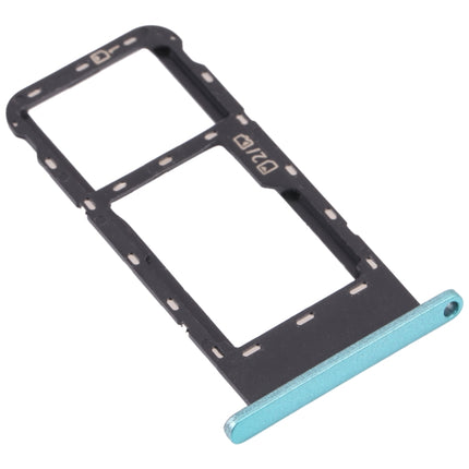 SIM Card Tray + Micro SD Card Tray for ZTE Blade V2020 Smart (Frosted green)-garmade.com