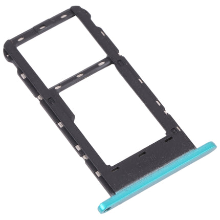 SIM Card Tray + Micro SD Card Tray for ZTE Blade V2020 Smart (Frosted green)-garmade.com