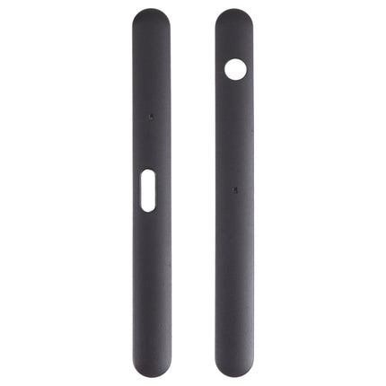 1 Pair Upper and Lower Part Sidebar For Sony Xperia XZ1(Black)-garmade.com