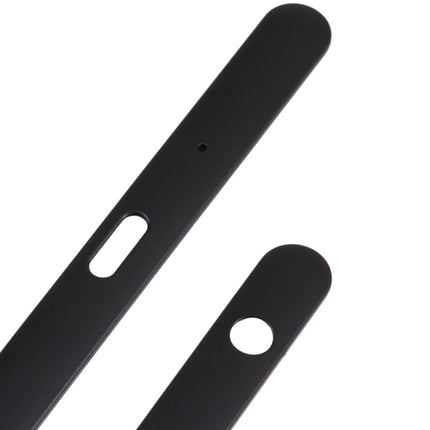 1 Pair Upper and Lower Part Sidebar For Sony Xperia XZ1(Black)-garmade.com