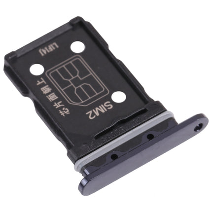 For OPPO Reno6 Pro 5G SIM Card Tray + SIM Card Tray (Black)-garmade.com