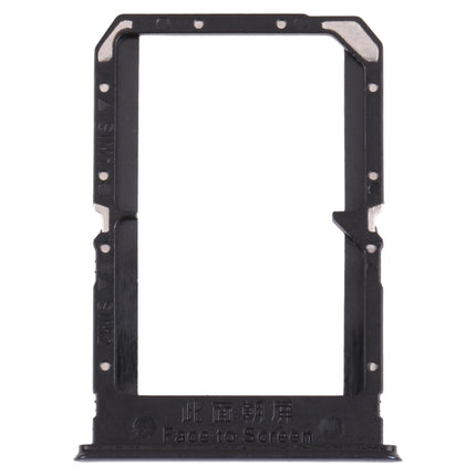 For OPPO Reno5 5G / Find X3 Lite PEGM00 PEGT00 CPH2145 SIM Card Tray + SIM Card Tray(Black)-garmade.com