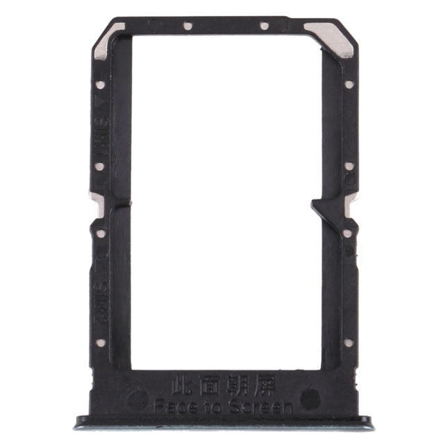For OPPO Reno5 5G / Find X3 Lite PEGM00 PEGT00 CPH2145 SIM Card Tray + SIM Card Tray(Green)-garmade.com