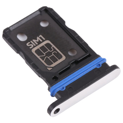 For vivo X70 V2133A V2104 SIM Card Tray + SIM Card Tray (Silver)-garmade.com