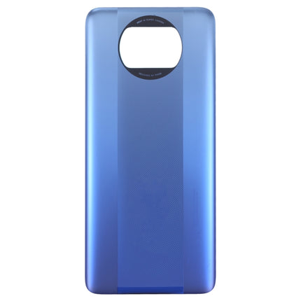 Original Battery Back Cover for Xiaomi Poco X3 Pro M2102J20SG(Blue)-garmade.com