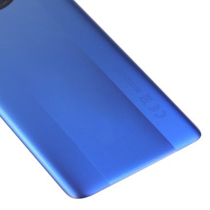 Original Battery Back Cover for Xiaomi Poco X3 Pro M2102J20SG(Blue)-garmade.com