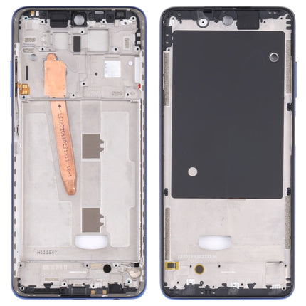 Original Middle Frame Bezel Plate for Xiaomi Poco X3 Pro (Blue)-garmade.com