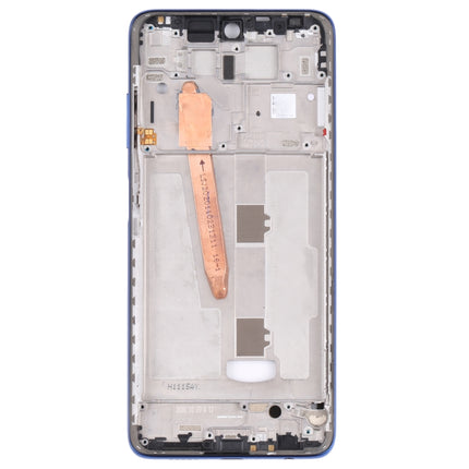 Original Middle Frame Bezel Plate for Xiaomi Poco X3 Pro (Blue)-garmade.com