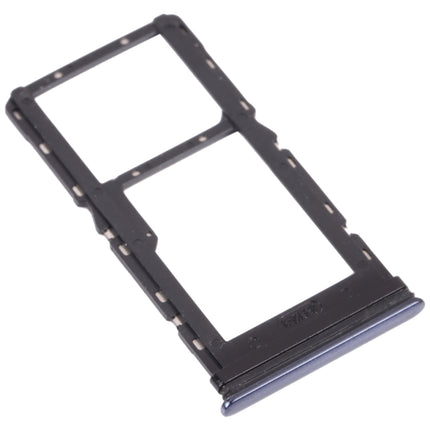 SIM Card Tray + Micro SD Card Tray for Xiaomi Poco X3 Pro M2102J20SG M2102J20SI (Black)-garmade.com