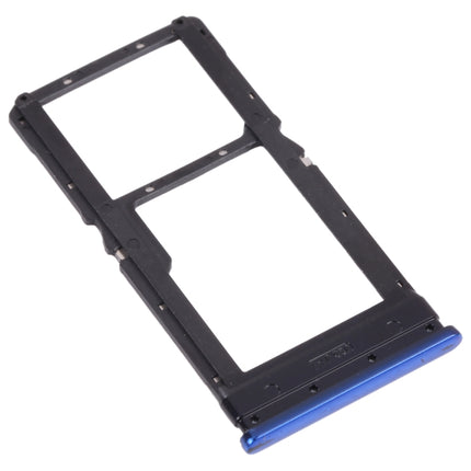 SIM Card Tray + Micro SD Card Tray for Xiaomi Poco X3 Pro M2102J20SG M2102J20SI (Blue)-garmade.com