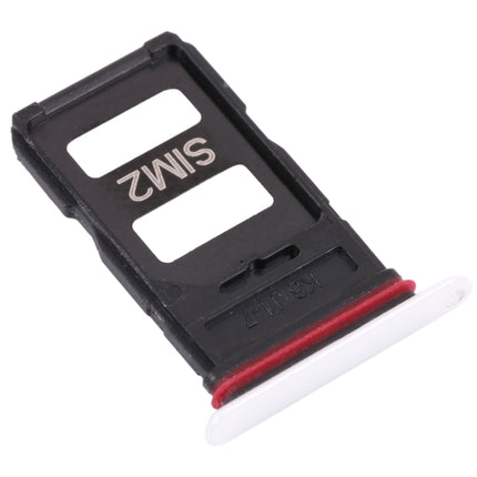 SIM Card Tray + SIM Card Tray for Xiaomi Mi Mix 4 (White)-garmade.com