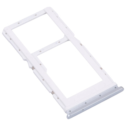 SIM Card Tray + SIM Card Tray / Micro SD Card Tray for Xiaomi Redmi Note 11 (China) 21091116AC / Redmi Note 11T 5G / Poco M4 Pro 5G 21091116AG, MZB0BGVIN(Silver)-garmade.com