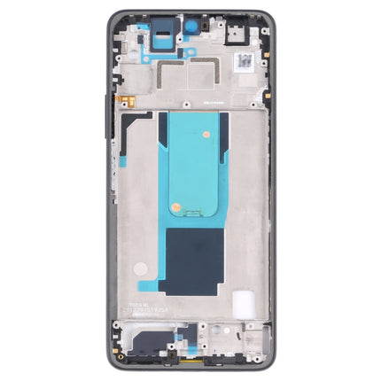 Original Front Housing LCD Frame Bezel Plate for Xiaomi Redmi Note 11 Pro (China) 21091116C / Redmi Note 11 Pro+ 5G / 11i / 11i HyperCharge 5G 21091116UI(Black)-garmade.com