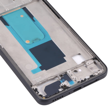 Original Front Housing LCD Frame Bezel Plate for Xiaomi Redmi Note 11 Pro (China) 21091116C / Redmi Note 11 Pro+ 5G / 11i / 11i HyperCharge 5G 21091116UI(Black)-garmade.com